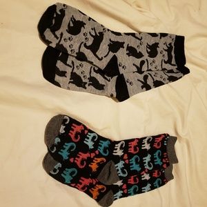2 pair dress socks